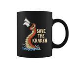 Octopus Save The Kraken Tassen