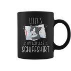 Official Cat Sleep Personalised Name Lilly Tassen