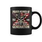 Proud Member Of 1965 1980 Generation Tassen