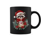 Raccoon Coffee Children Christmas Raccoon Tassen