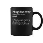 Religious War Noun Adult People Fighting About Who Has The Tassen