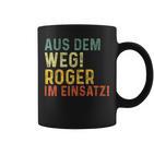 Roger Lustiger Spruch Nameorname Tassen