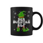 Thirstiger Elf Drinking Celebrations Elf Christmas Tassen