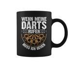 Wenn Meine Darts Rufen Muss Gehen Dartspieler Tassen