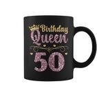 Women's 50Th Queen Birthday 50 Years Fift Tassen