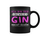 Women's Ich Bin Der Beweis Gin Macht Schön Saufen German Tassen