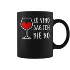 Women's Zuino Sag Ich Nie No Wine Drinker Women's Decorative Winemaker Wine Tassen