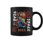 Year Of The Snake 2025 Zodiac Chinese New Year 2025 Tassen