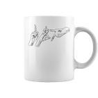 Deutschrap Hip Hop 187 Hand Shield Gesture Tassen
