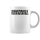 Handball Player s For And Handball Fans Gray Tassen