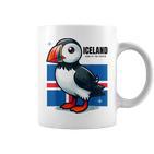 Iceland Iceland Flag Puffin Tassen