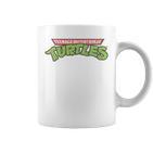 Nage Mutant Ninja Turtles Retro Logo Blue Tassen