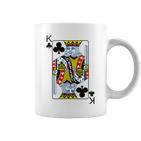 Playing Card King Of Clubs I Cross King S Tassen