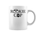 Rookie Novelty Rookie Cop Police Gray Tassen