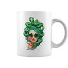 Sunglasses Green Snake Hair Hairstyle Medusa Tassen