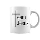 Team Jesus I Jesus Christ Redeemer Christianity Tassen