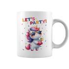 Unicorn Lets Party Outfit Boys Party Unicorn Tassen