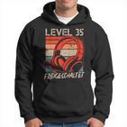 35Th Birthday Boysideo Gamer Level 35 Unlocked Kapuzenpullover