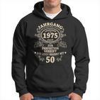 50Th Birthday Man Myth Legendintage 1975 Kapuzenpullover