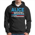 Alice Weidel Fan Item German Chancellor 2025 Alice Weidel Blue Kapuzenpullover