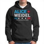 Alice Weidel Fan Item Germany Chancellor 2025 Kapuzenpullover