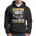 Barbecue And Chillen Camper Saying Caravan Camping Kapuzenpullover