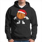 Basketball Christmas Santa Basketball Santa Kapuzenpullover