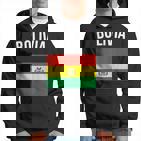 Bolivia Bolivian Flag Acation Travel Souvenir Kapuzenpullover