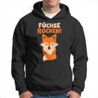 Children's With Fox Rocks Red Fox Pack Kapuzenpullover