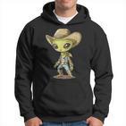 Cute Alien Cowboy Kapuzenpullover