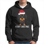 Dachshund Christmas Jumper Merry Christmas Dachshund Christmas Kapuzenpullover