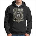 Das Ist Ein Behrens Ding Behrens Name Kapuzenpullover