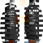 Das Ist Ein Lieb Ding Das Würdest Du Nicht Verstehen Lieb Name Kapuzenpullover
