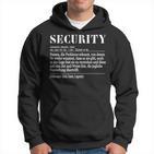 Definition Security S Kapuzenpullover