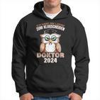 Doctor 2024 Graduation PhD Graduation Party Doctorate Kapuzenpullover