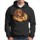 Dog Dachshund Official Favourite Sleeping Dachshund Kapuzenpullover