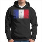 France Flag French Flag Football Fan Kapuzenpullover