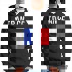 France French Flag Acation Travel Souvenir Kapuzenpullover