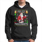 Ugly Christmas Darts Feliz Navidarts Kapuzenpullover