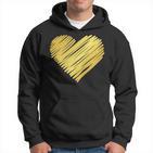 Golden Heart Kapuzenpullover