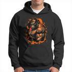 Gorilla Muscle Workout Animal Beast Bodybuilding Gym Kapuzenpullover