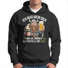 Grünen Politics Bier Kapuzenpullover