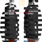 Halt Die Fresse Dich Hat Keiner Gefragt Selbstliebe German Langu Kapuzenpullover