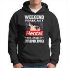 Hentai Drinking Japanese Anime Manga Kapuzenpullover