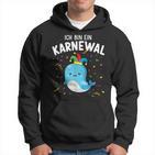 Ich Bin Ein Karnewal Whale Kapuzenpullover