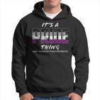 It's A Pride Thing Asexual Pride Flag Kapuzenpullover