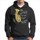 Ja Das Muss So Laut Sein Brass Instrument Tenor Horn Trumpet Kapuzenpullover