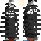 Jeep Classic Text Logo Kapuzenpullover