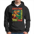 Jusrassic Park Isla Nublar 1993 Tour Poster Kapuzenpullover