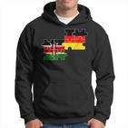 Kenya Germany Flag German Kenyan Kapuzenpullover